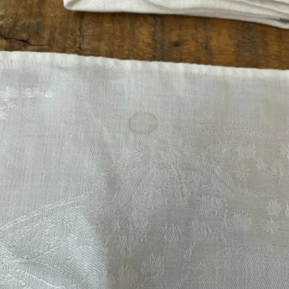 Damask Tonal Floral Jacquard Napkin Set (6) 21